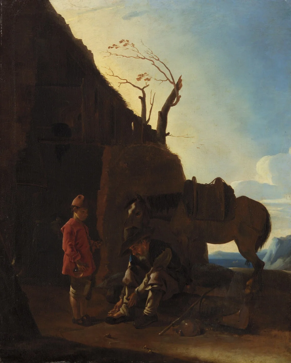 Der böse Fuß, detail