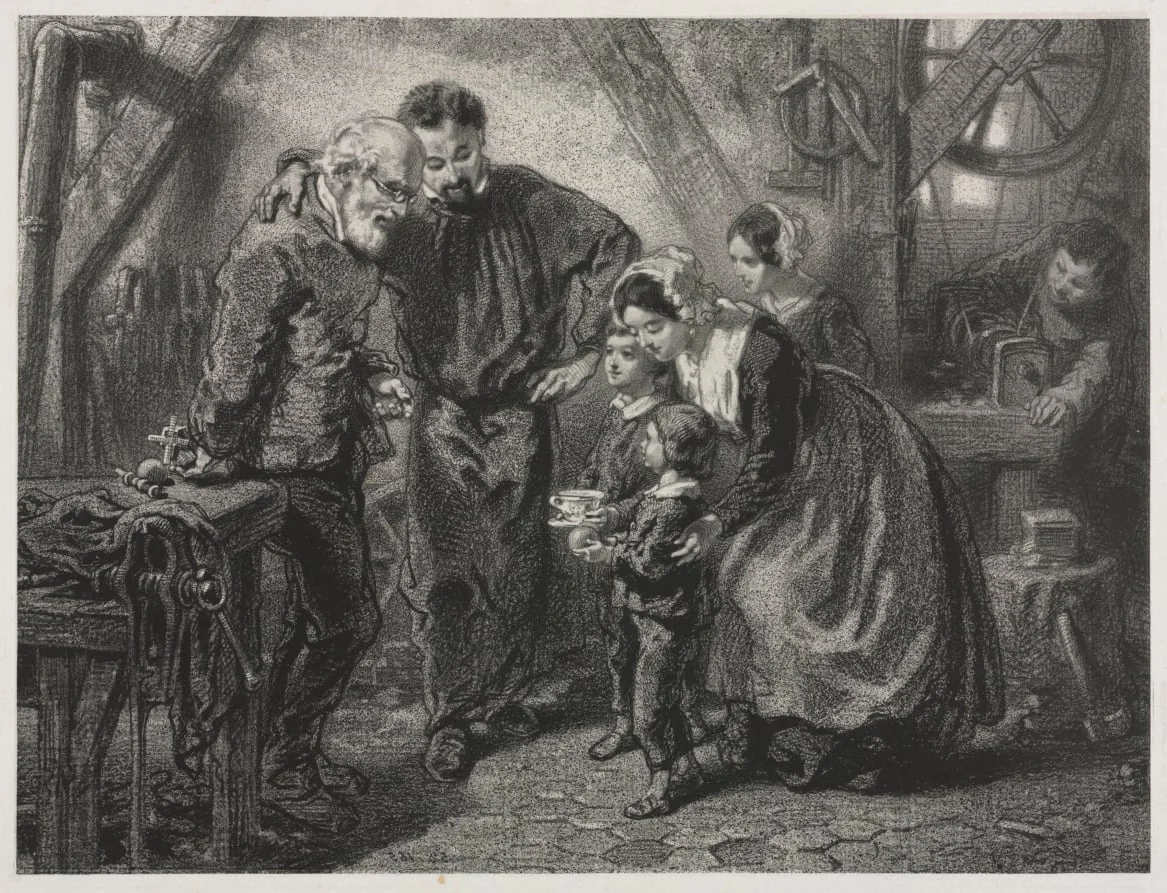 The Working-man's Birthday, detail