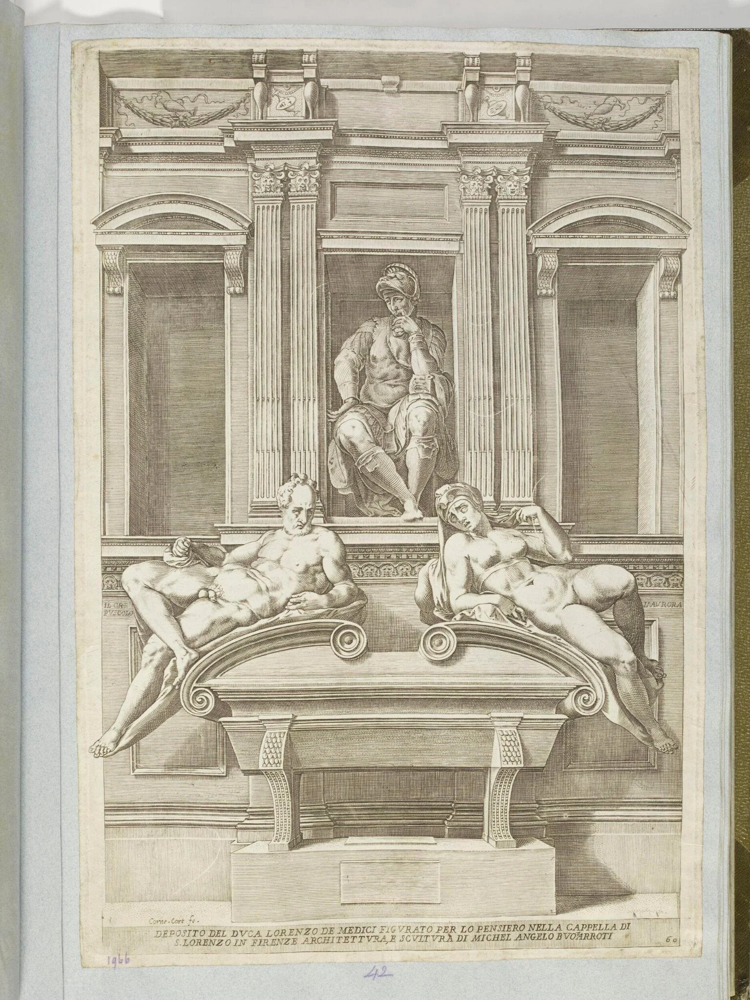 Tomb of Lorenzo De' Medici, detail