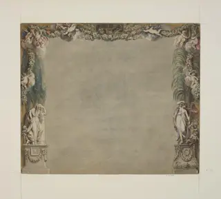 Untitled, by Giovanni Battista Cipriani, watercolor, 1777