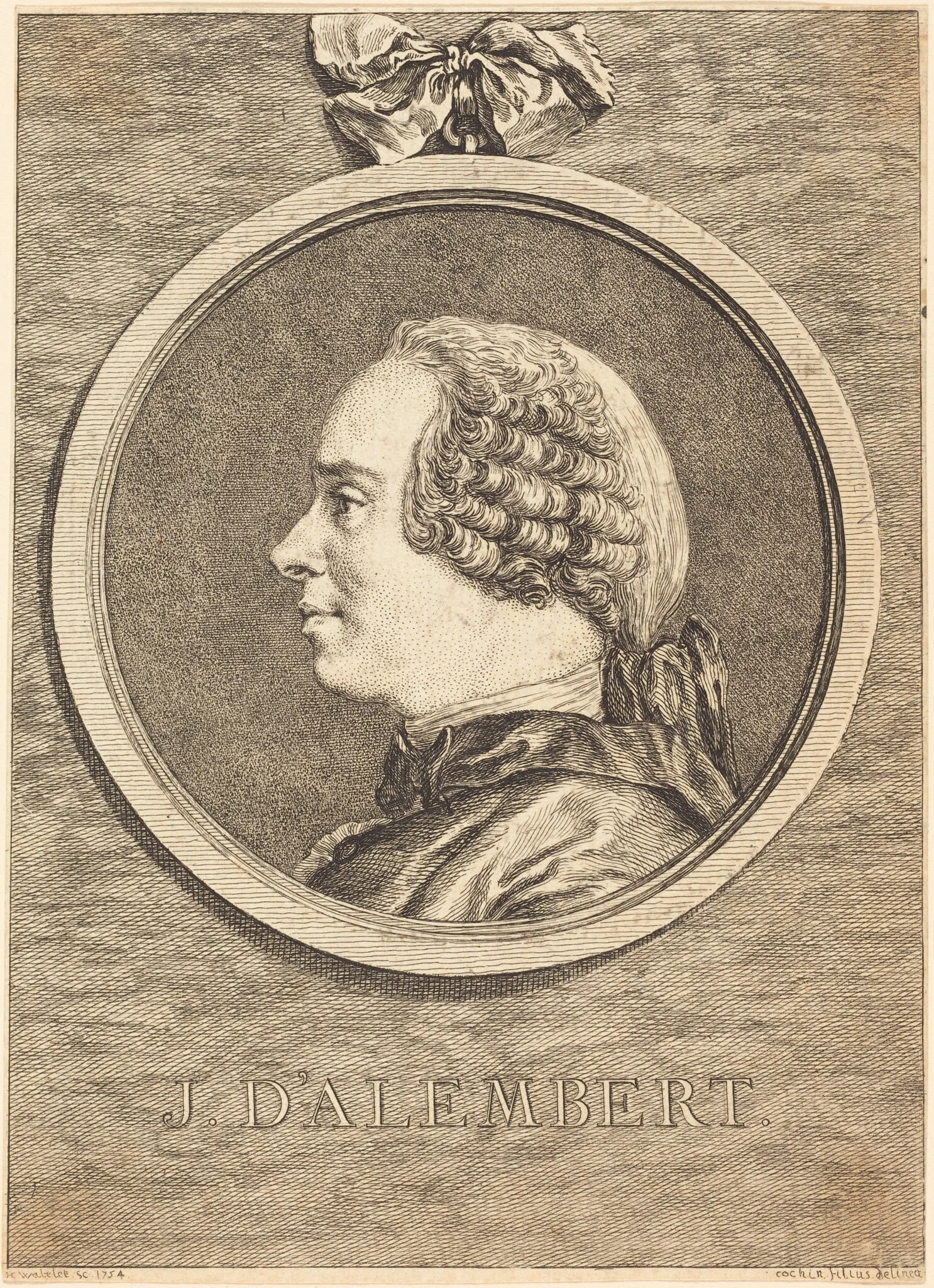 J. D'Alembert, detail