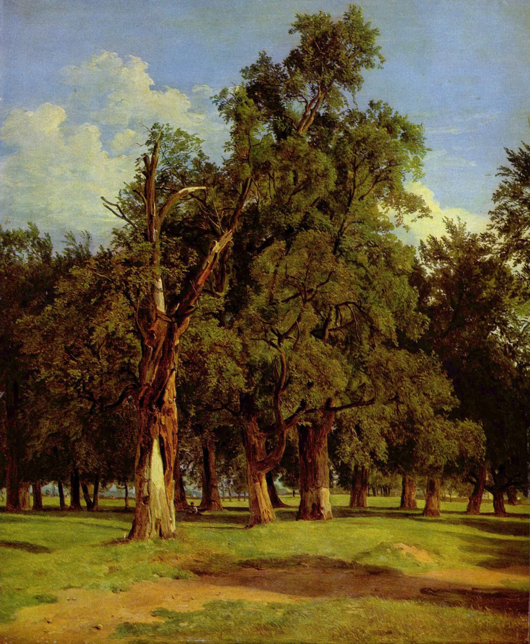 Prater-landscape, detail