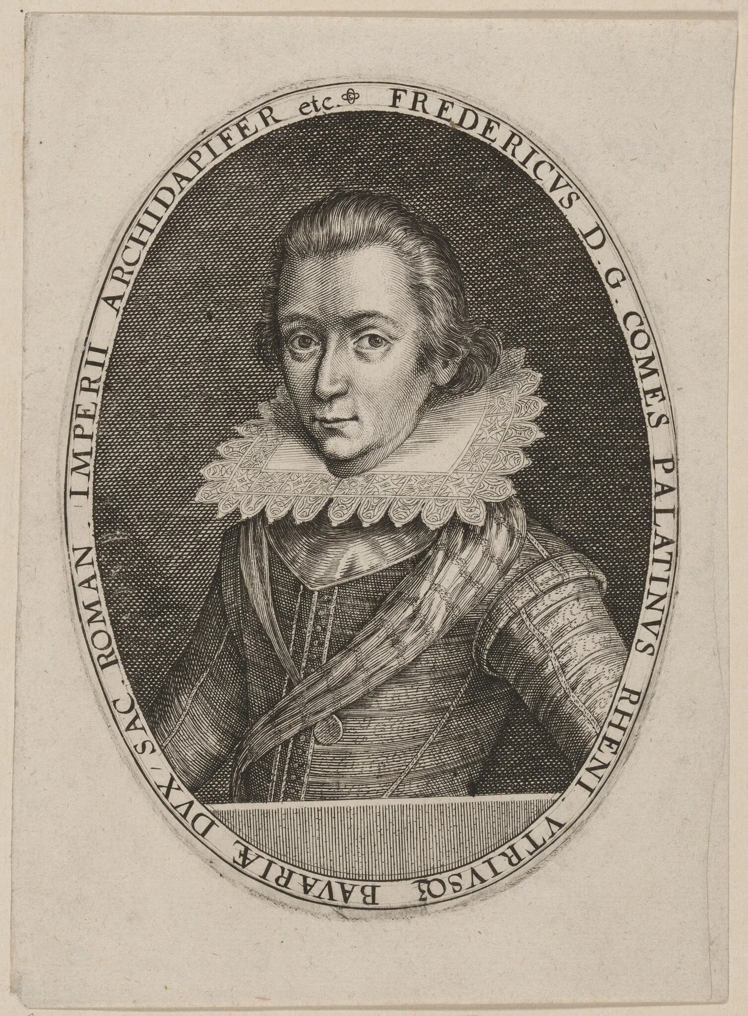 Frederick V as Count Palatine, detail