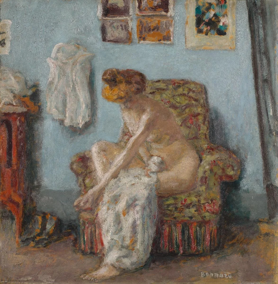 Woman at Her Toilet, detail