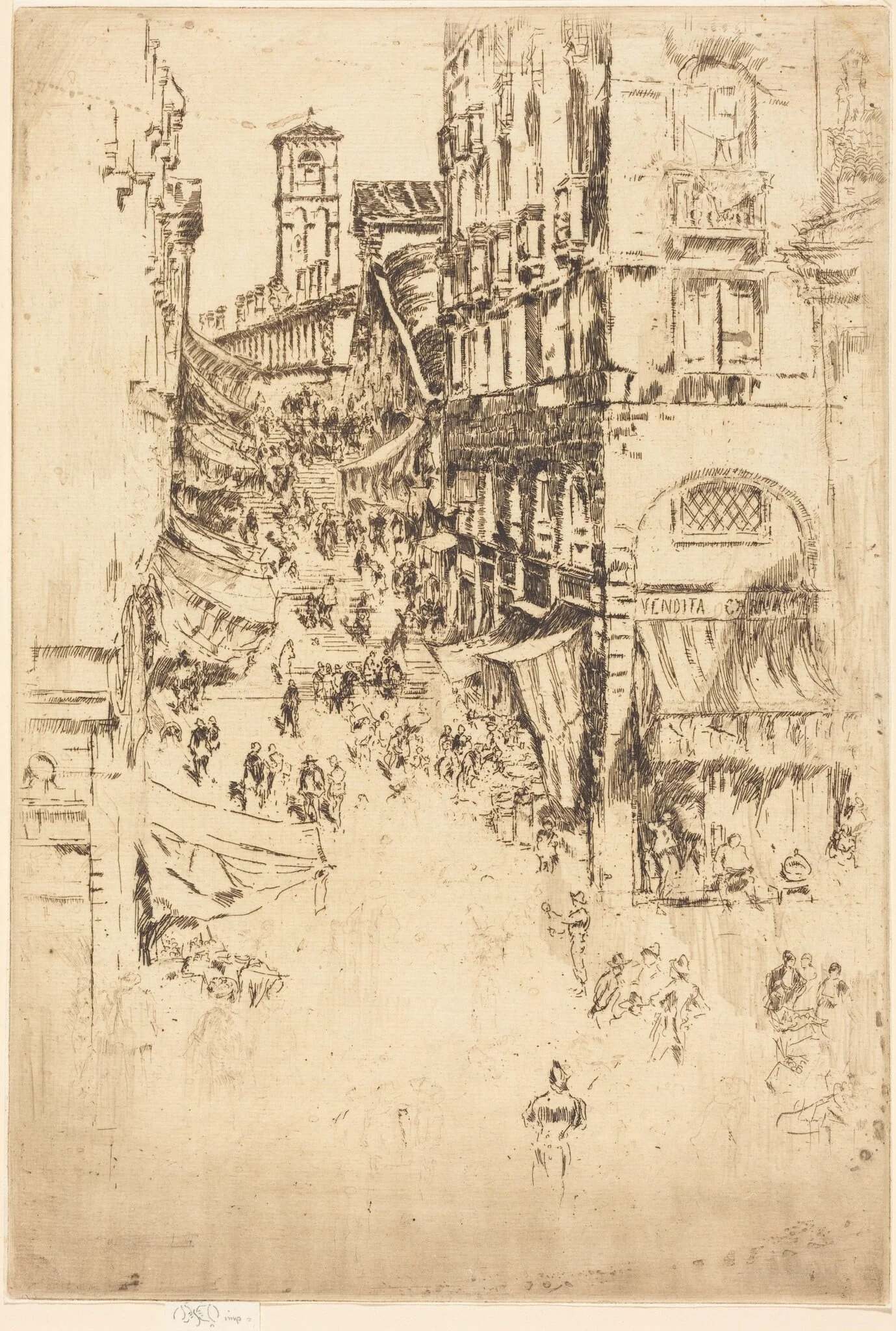 The Rialto, detail