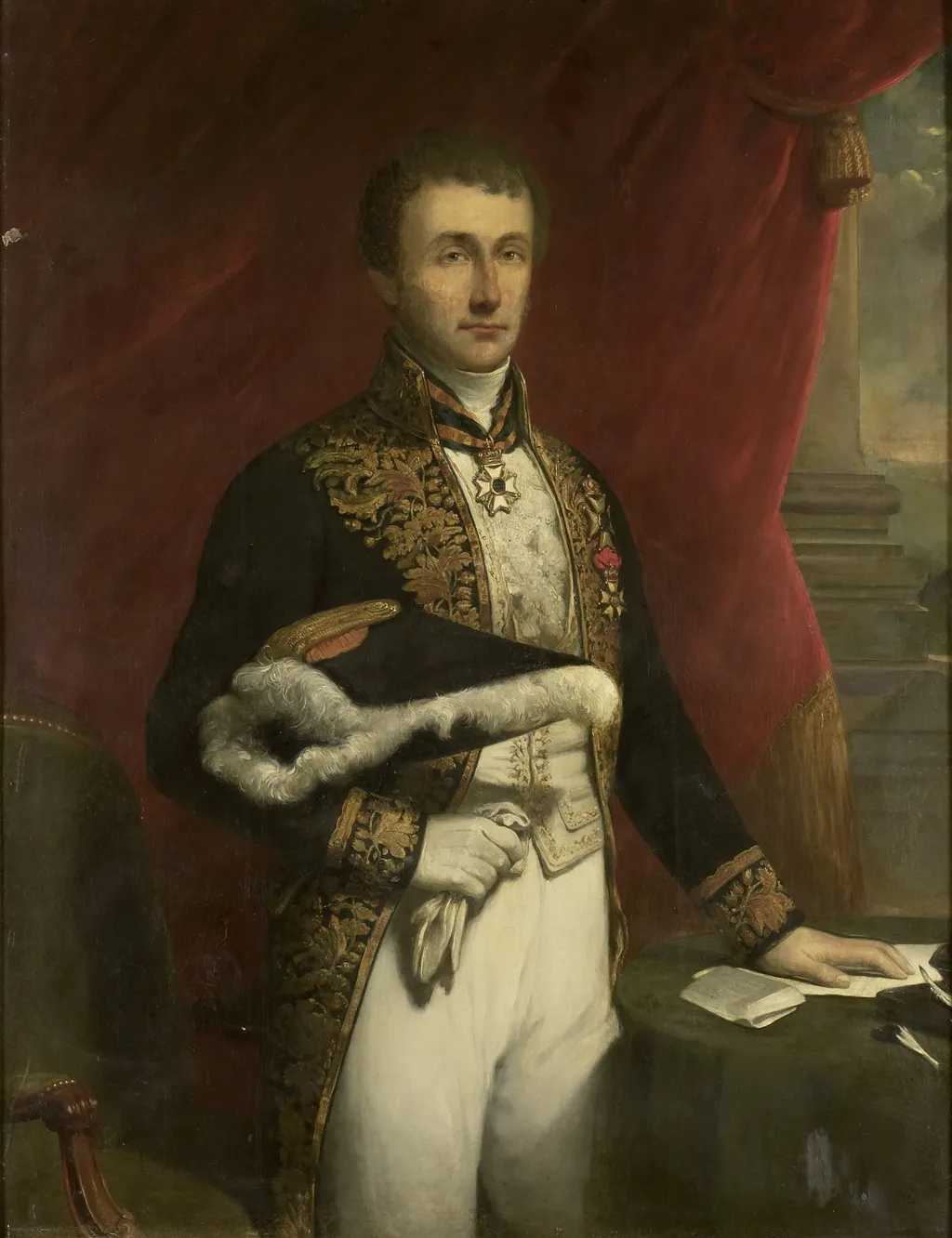 Pieter Merkus (1787–1844). Gouverneur-generaal (1841–1844), by Jan Willem Pieneman, oil, 1850