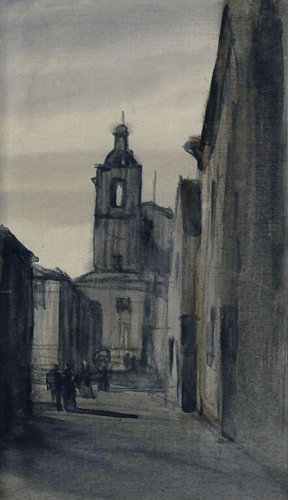 Street Scene, detail