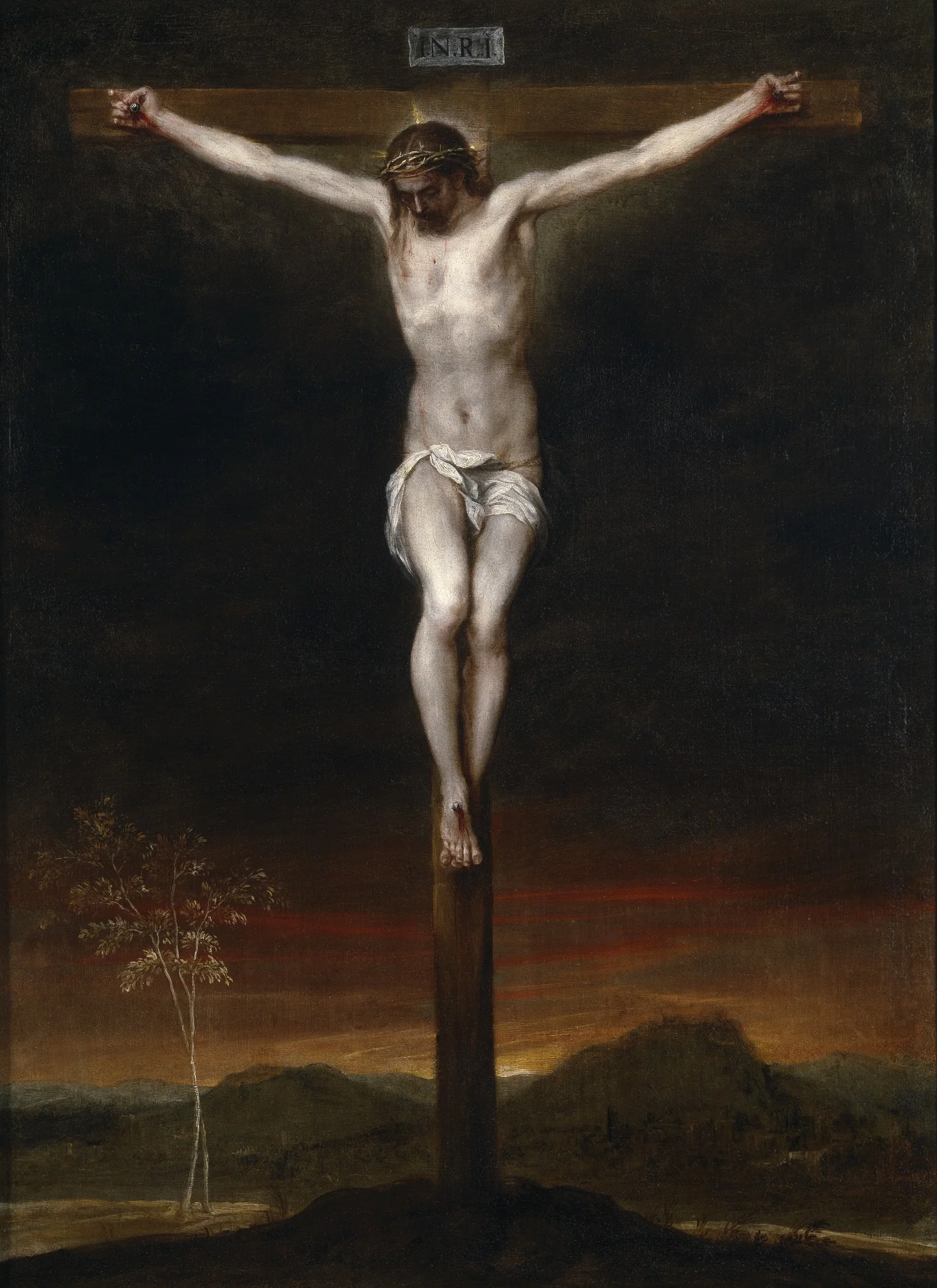 The Crucifixion, detail