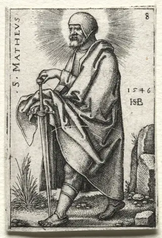 St. Mark, by Sebald Beham, 1546