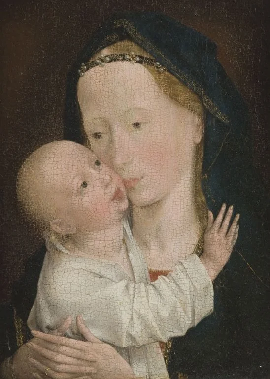 Virgin and Child, detail