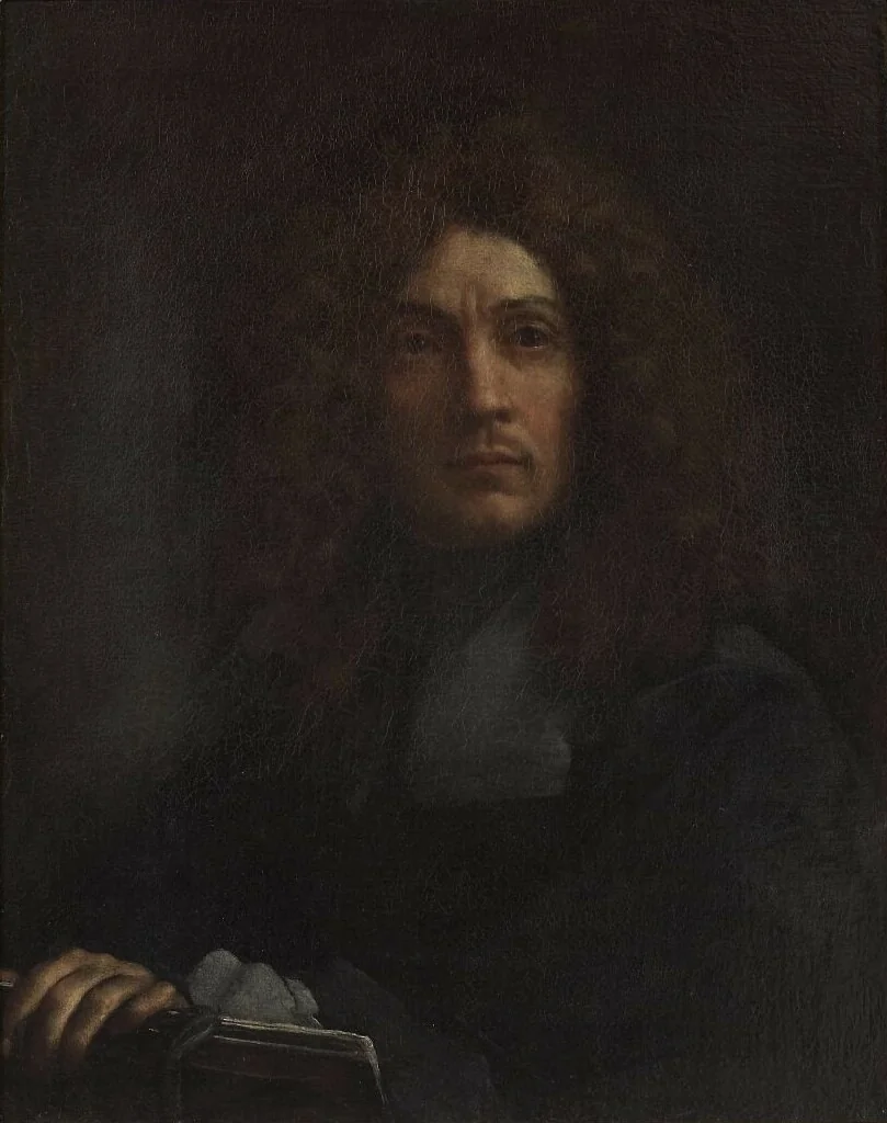 Self-portrait, detail