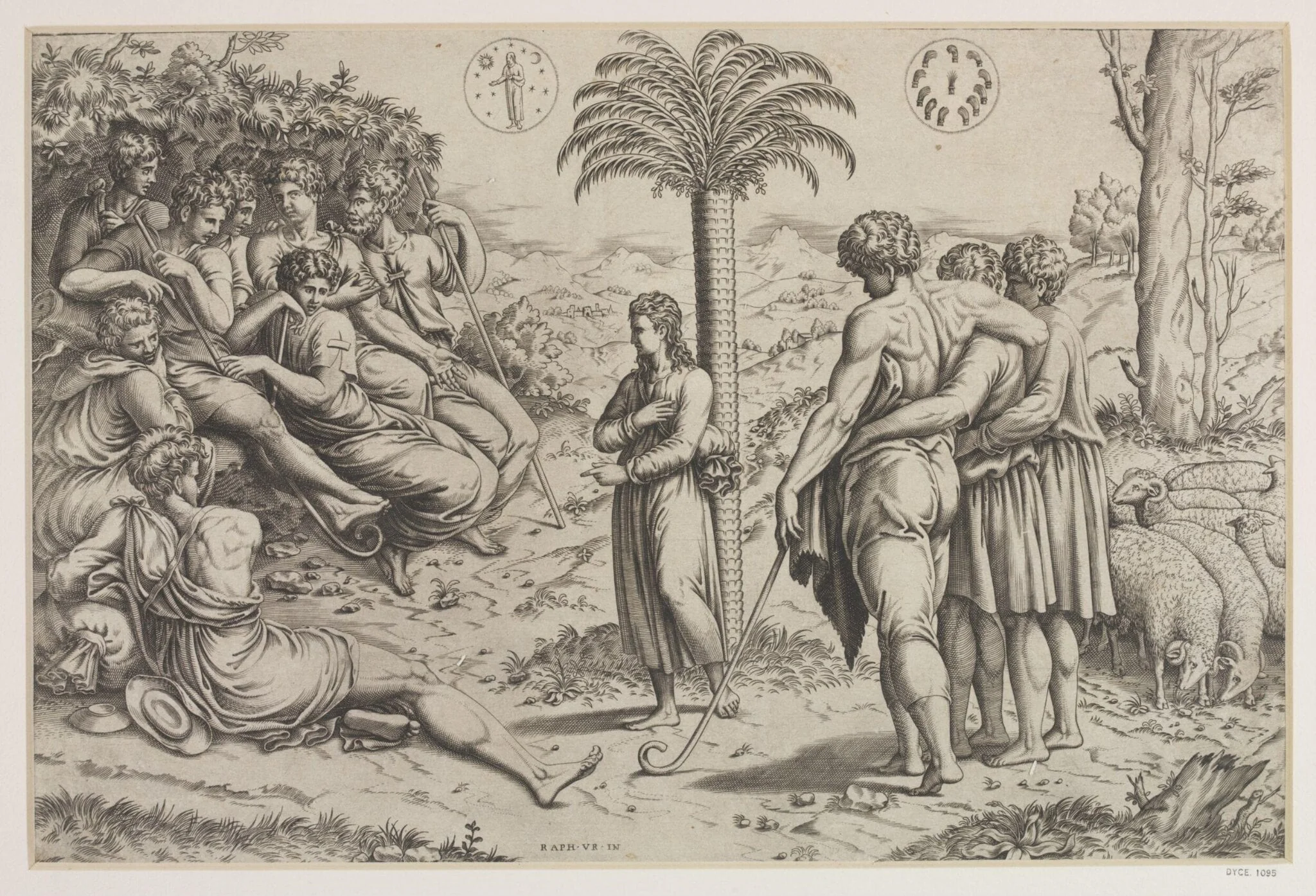 Joseph Interpreting his Dreams, detail