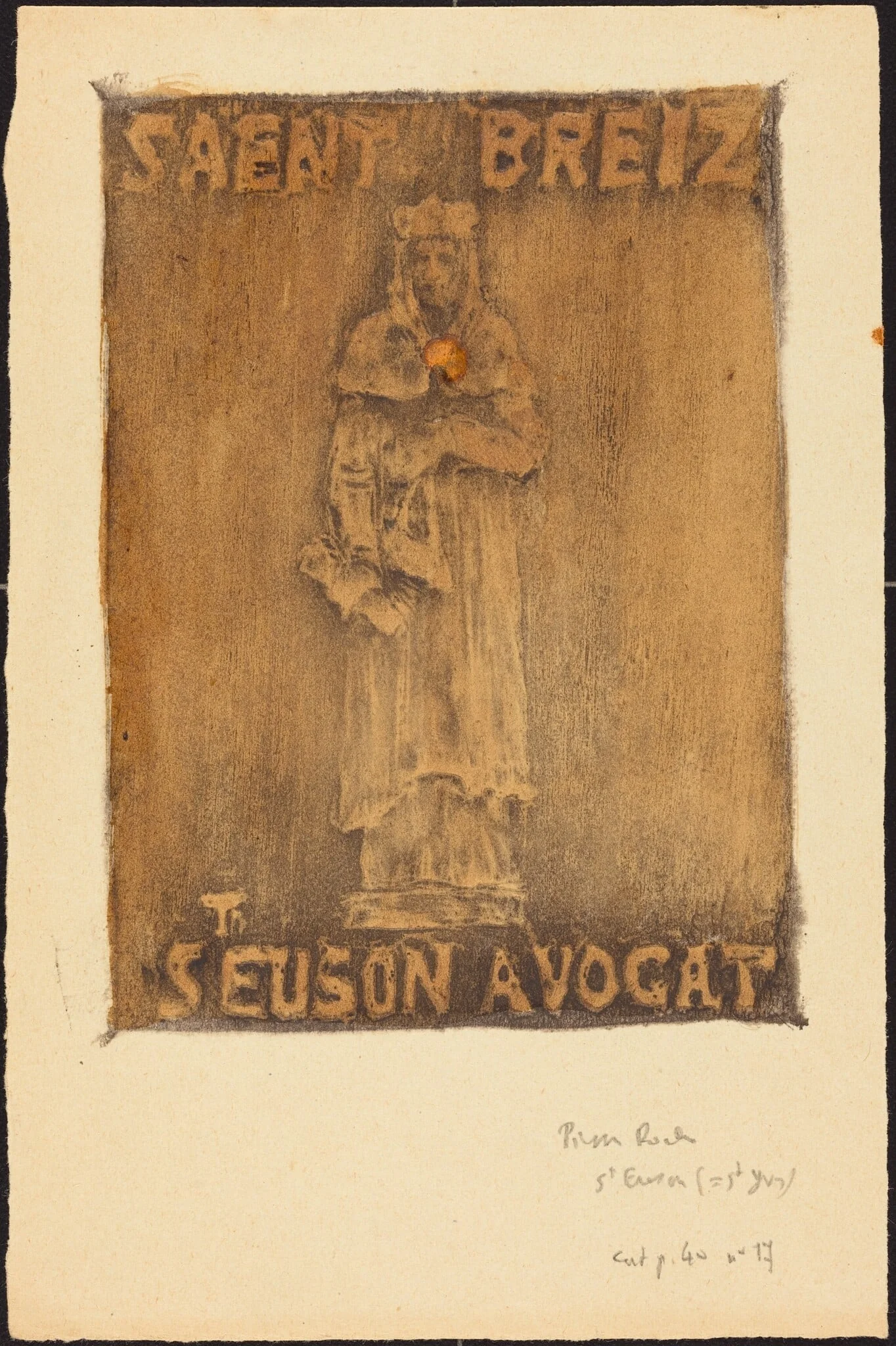 Saint Euson, detail