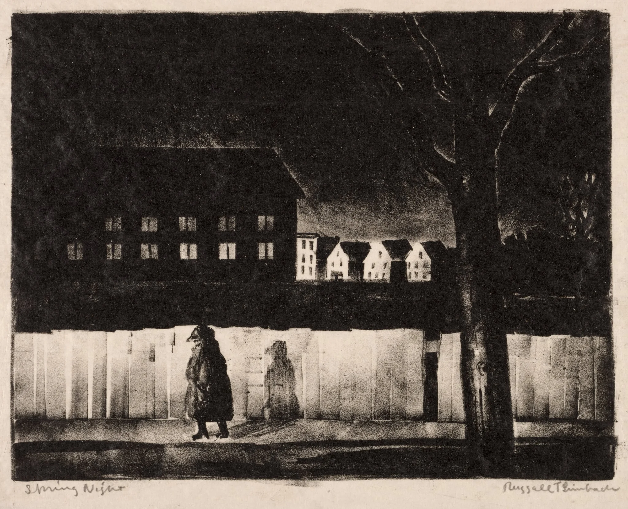 Spring Night, detail