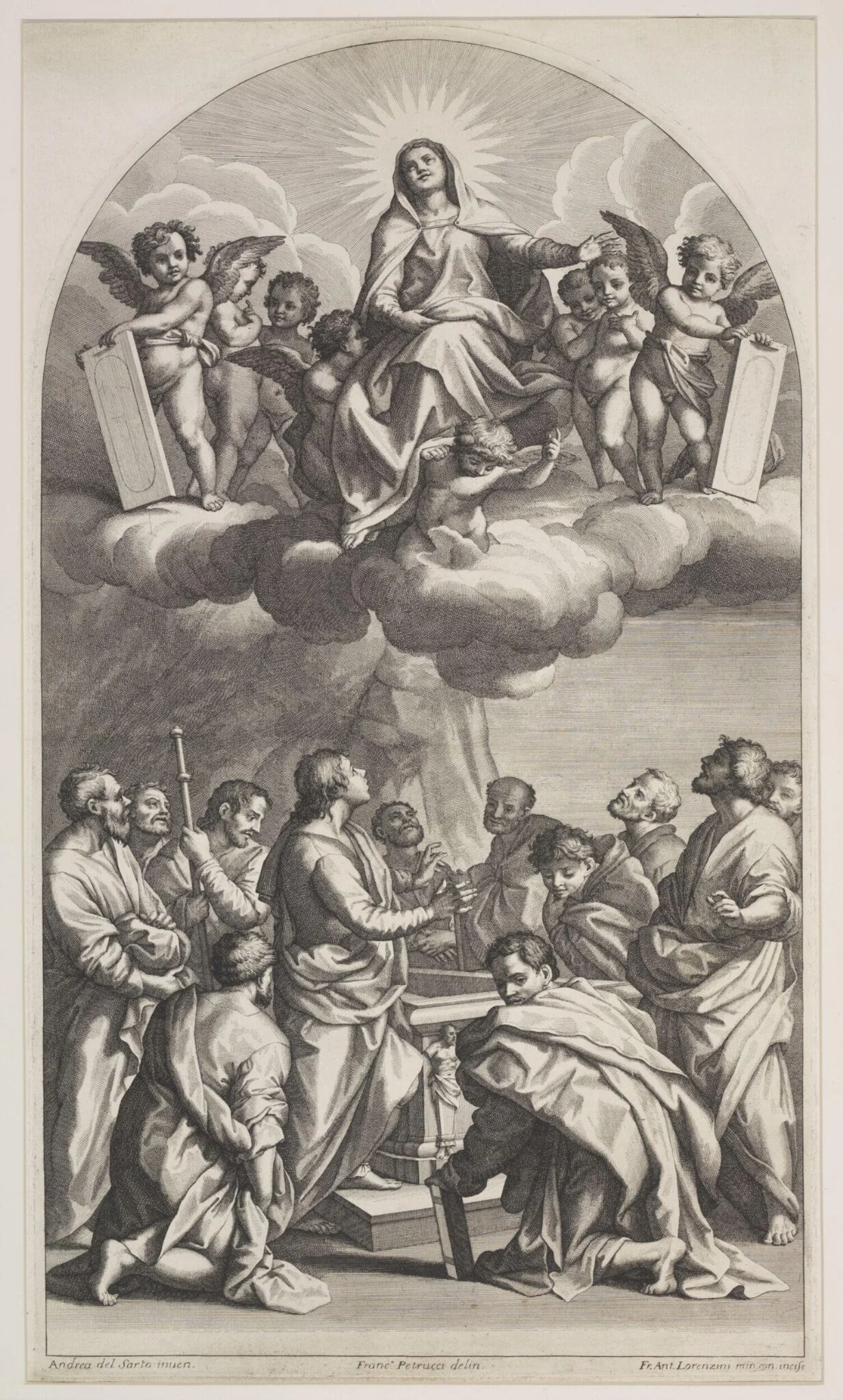 Assumption of the Virgin, detail