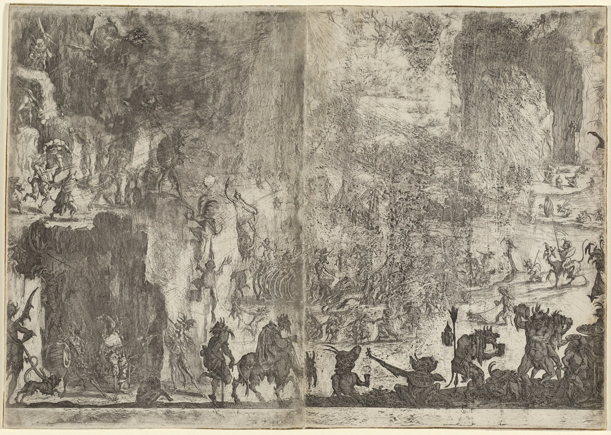The Temptation of Saint Anthony [first version], detail