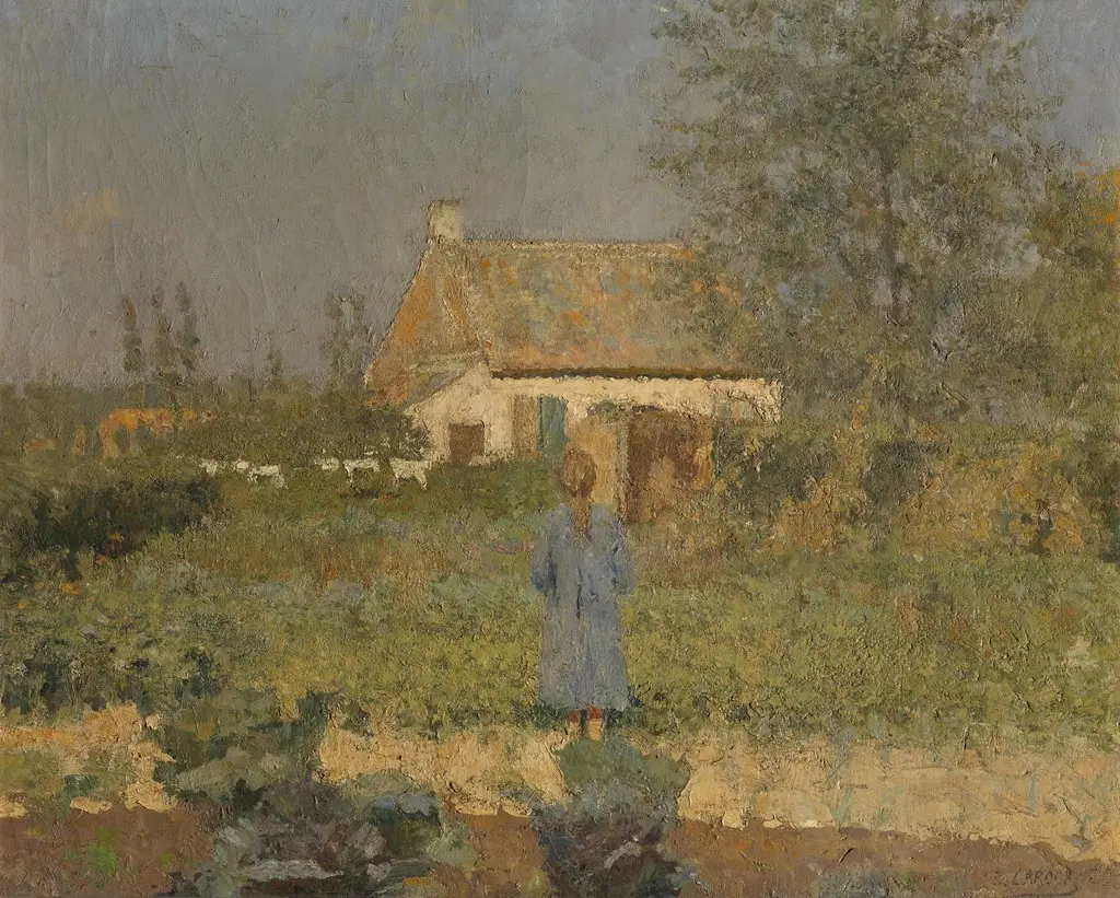 Morgen, by Evert Larock, oil, 1898