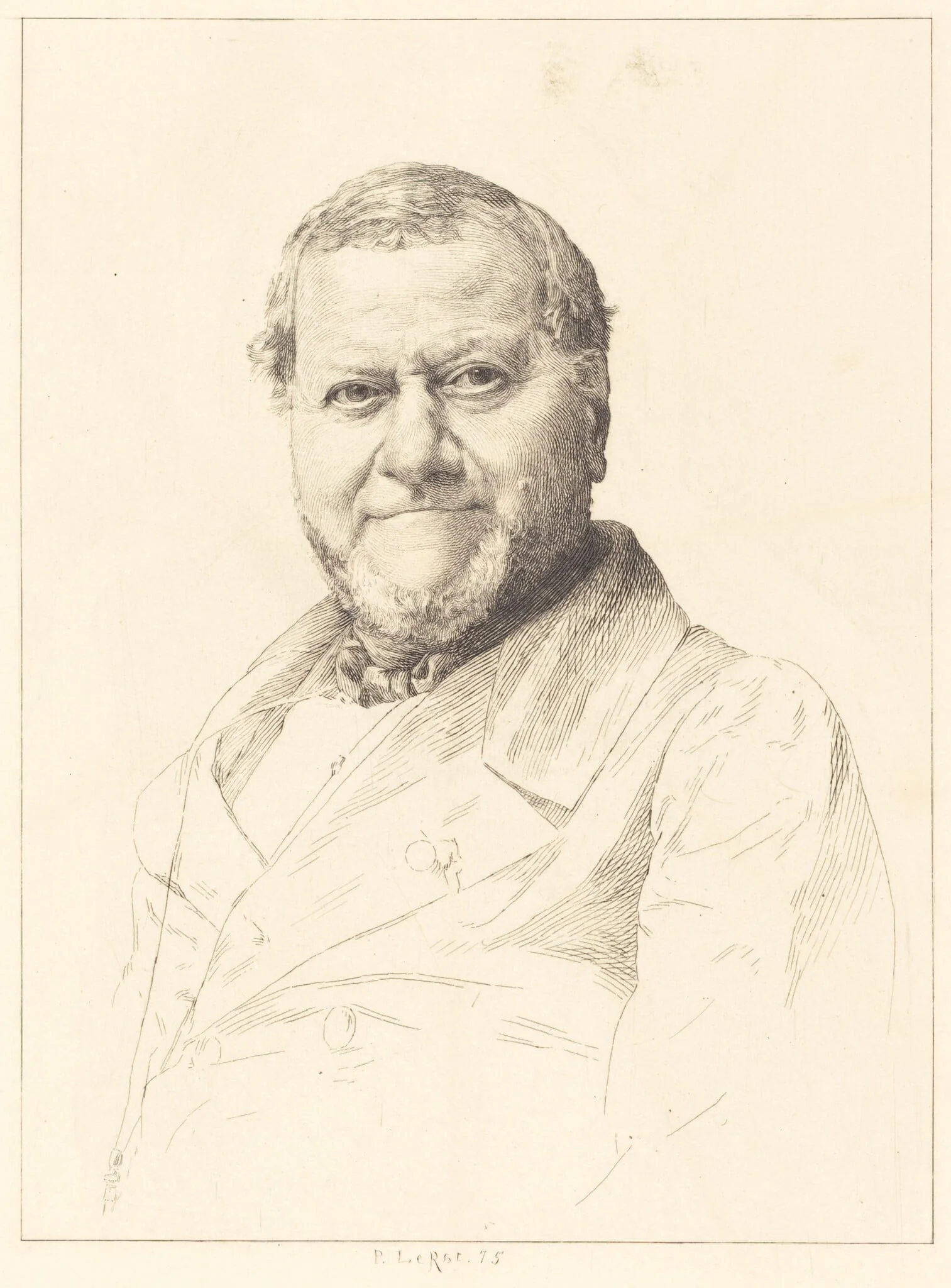 Portrait of a Man, detail