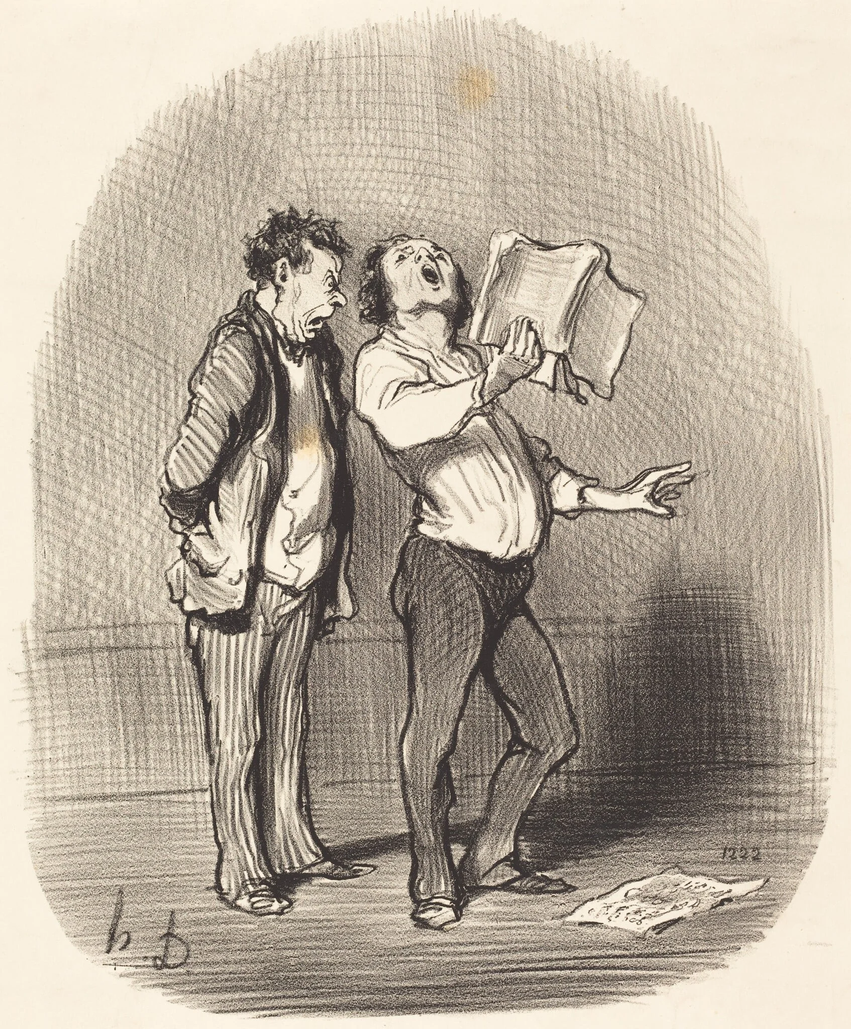 L'Inconvénient d'avoir un ami mélomane, detail