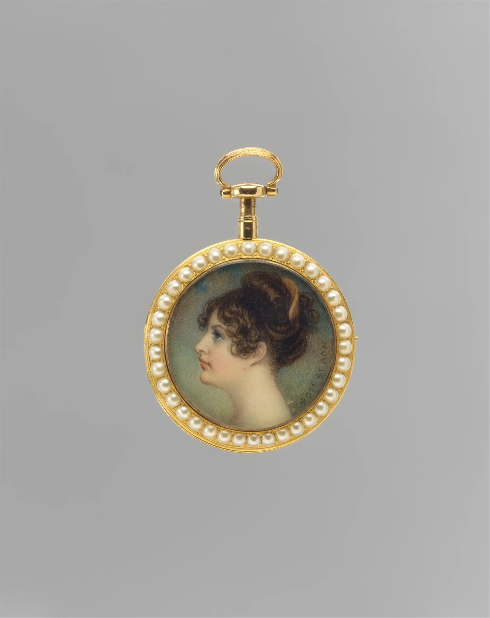 Portrait of a Woman, Said to Be Emma (1765–1815), Lady Hamilton, detail