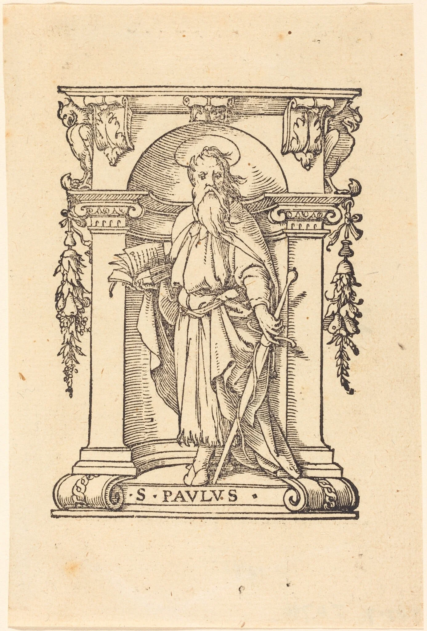Saint Paul with Book and Sword, detail