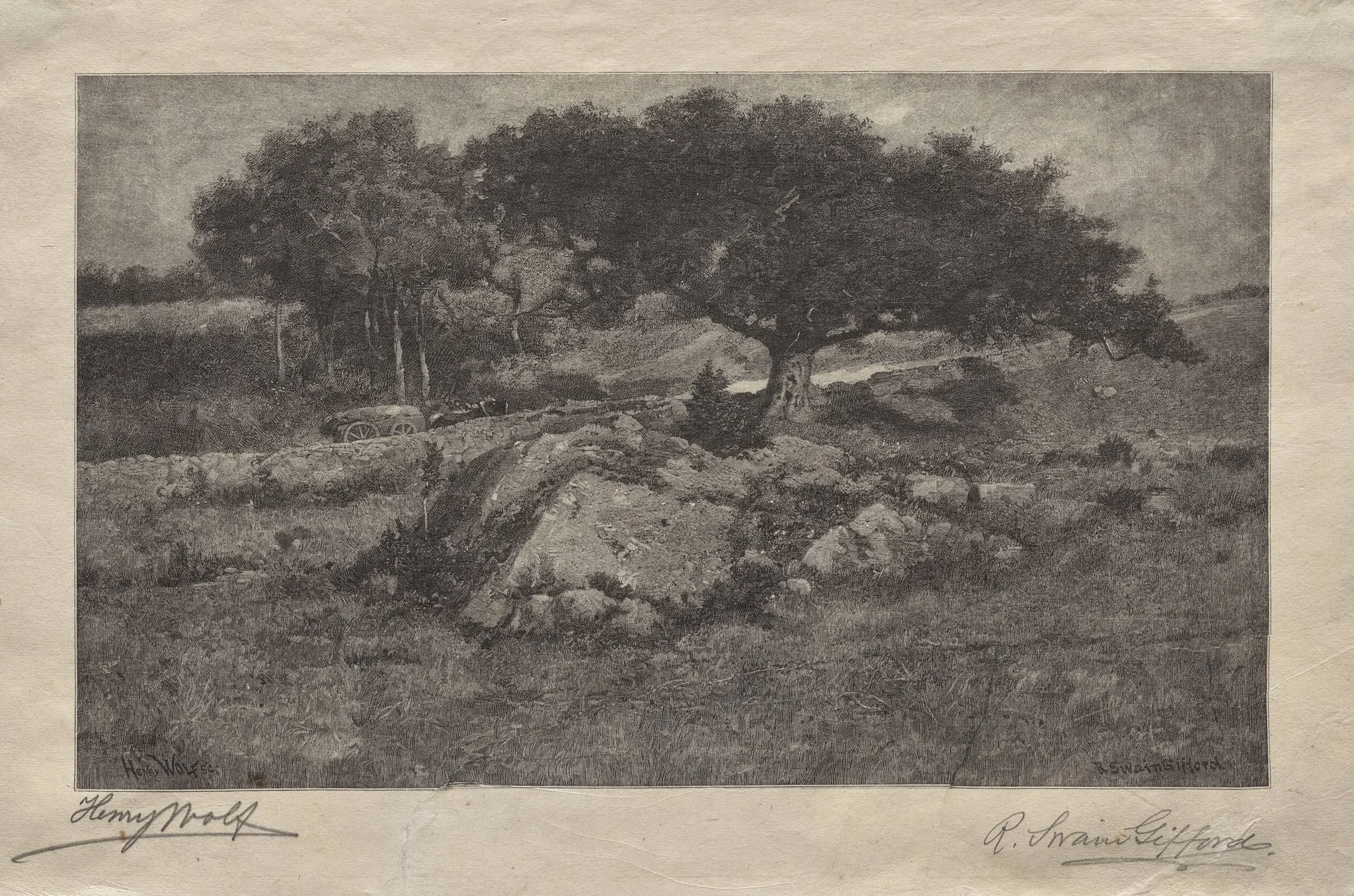 The Roadside, detail