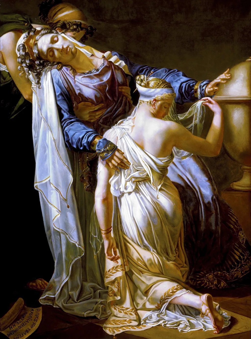 Hecuba and Polyxena, by Merry-Joseph Blondel, unspecified, 1814