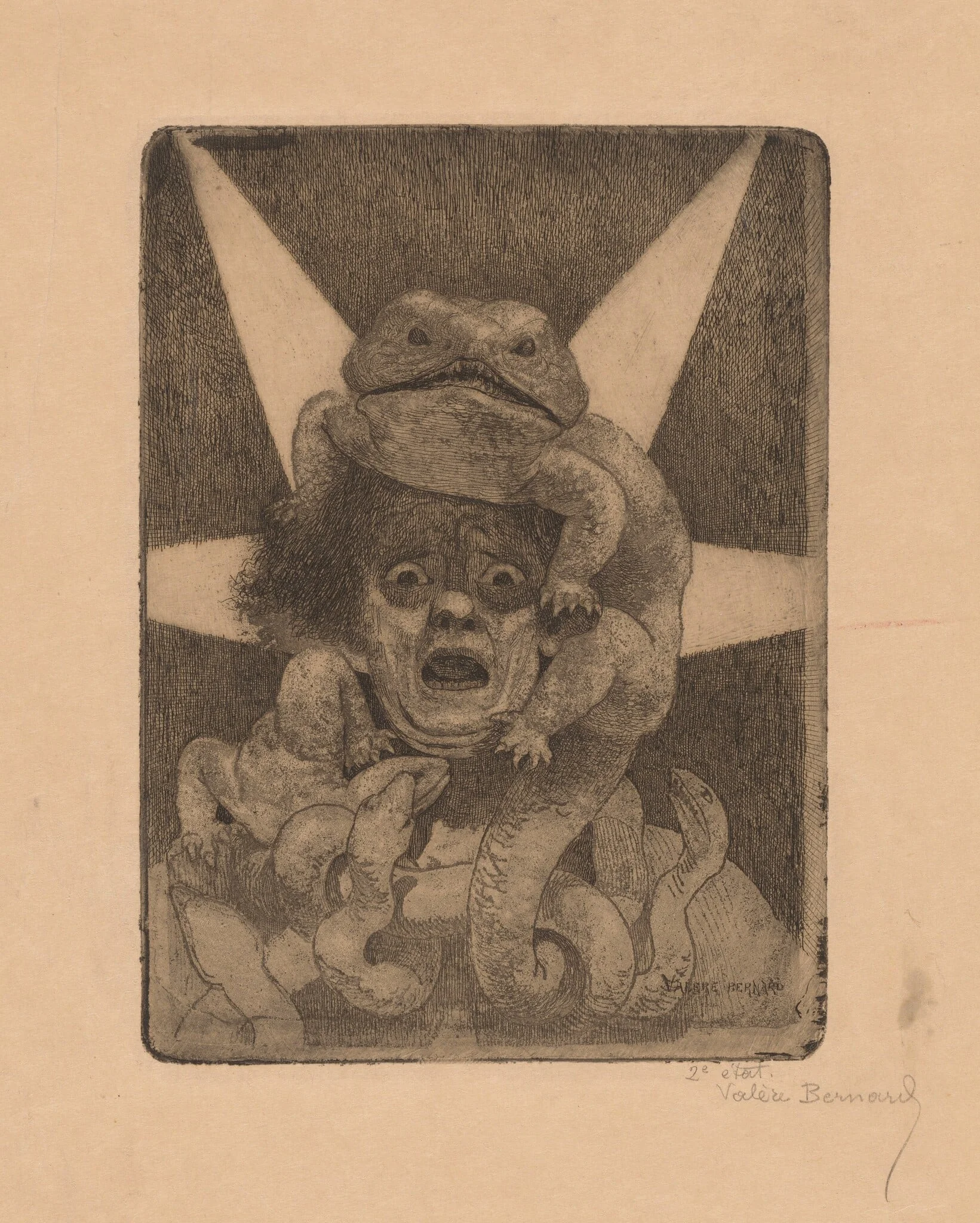 Cauchemar (Nightmare), detail