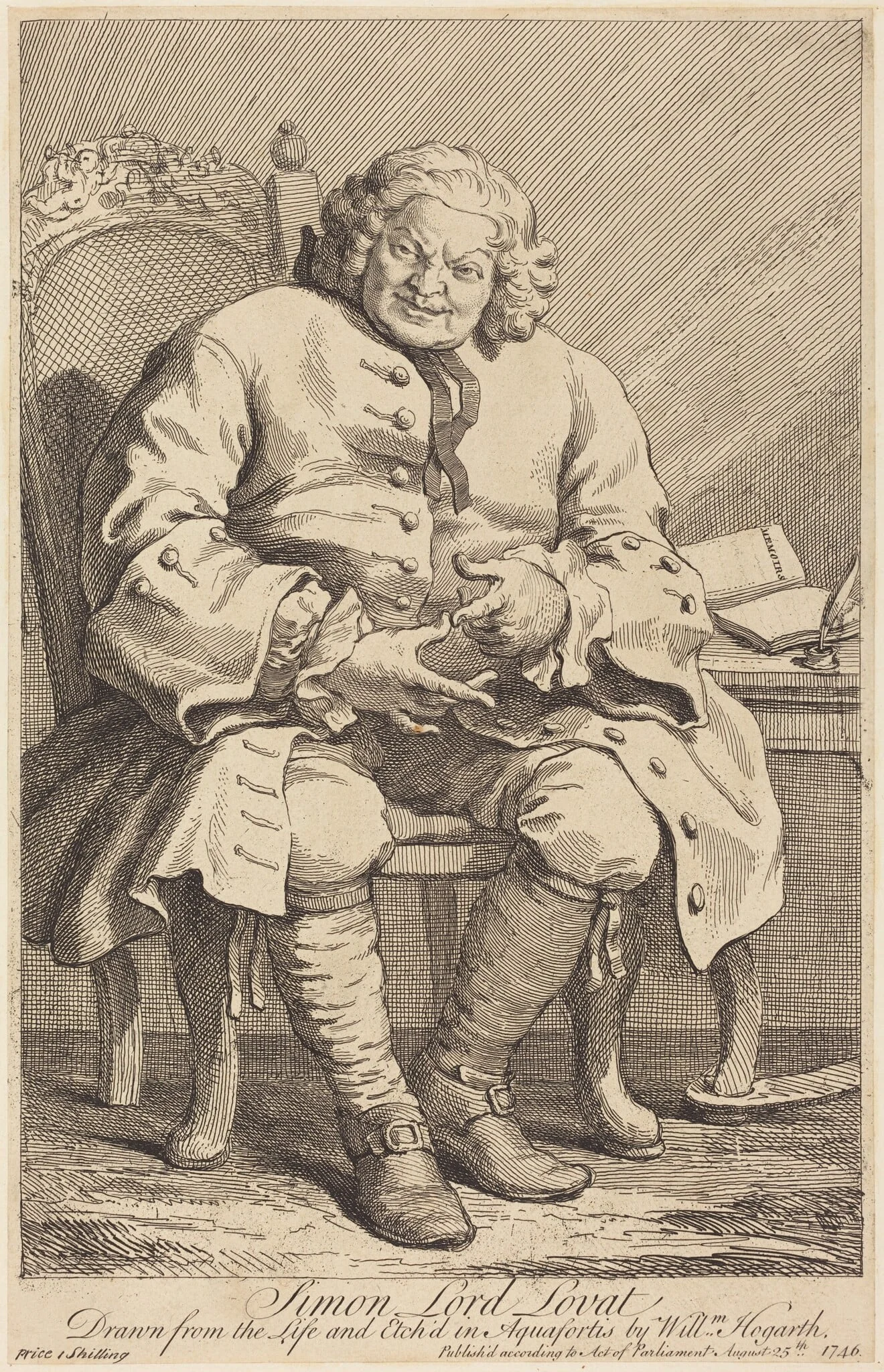 Simon Lord Lovat, detail