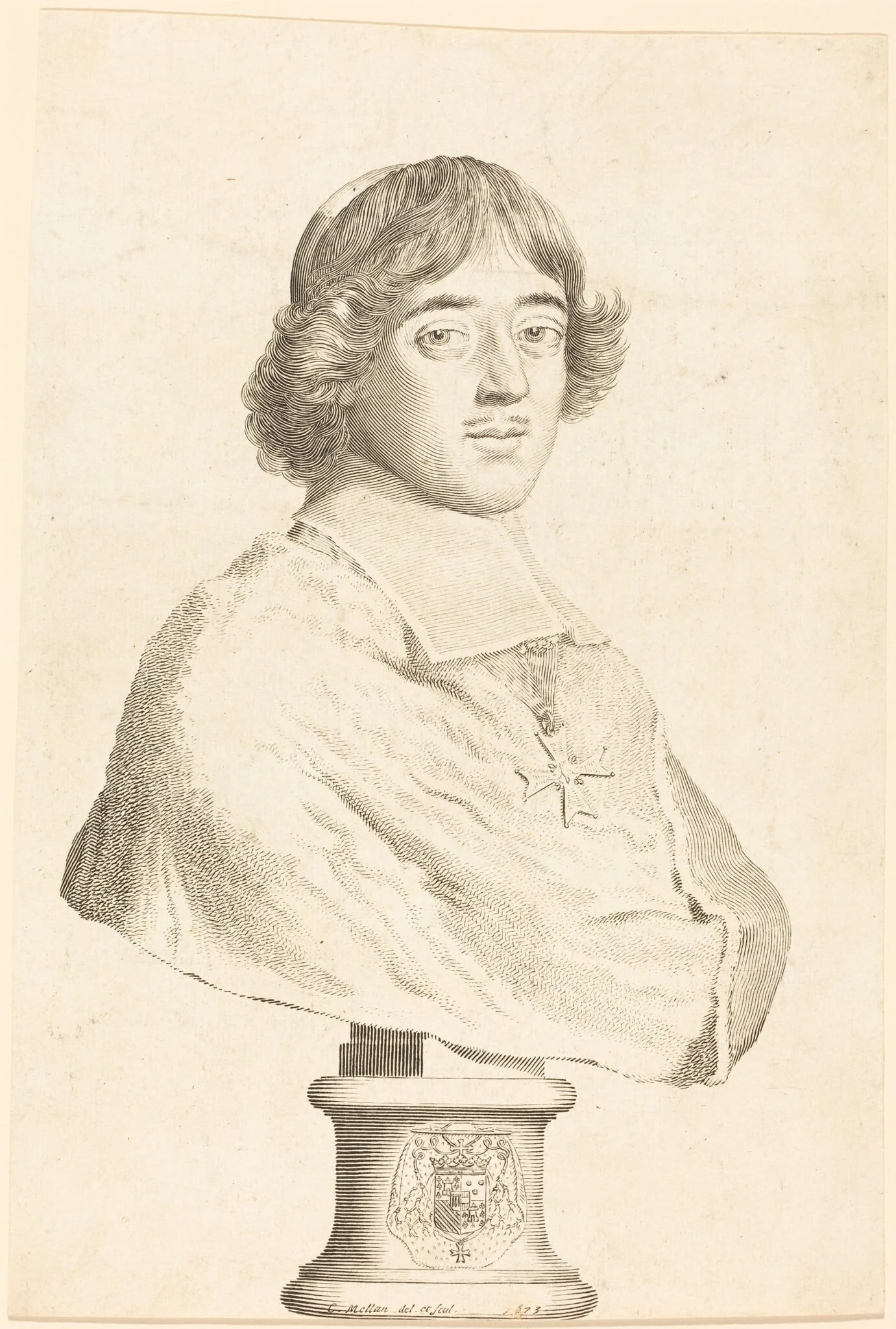 Cardinal de Bouillon, detail
