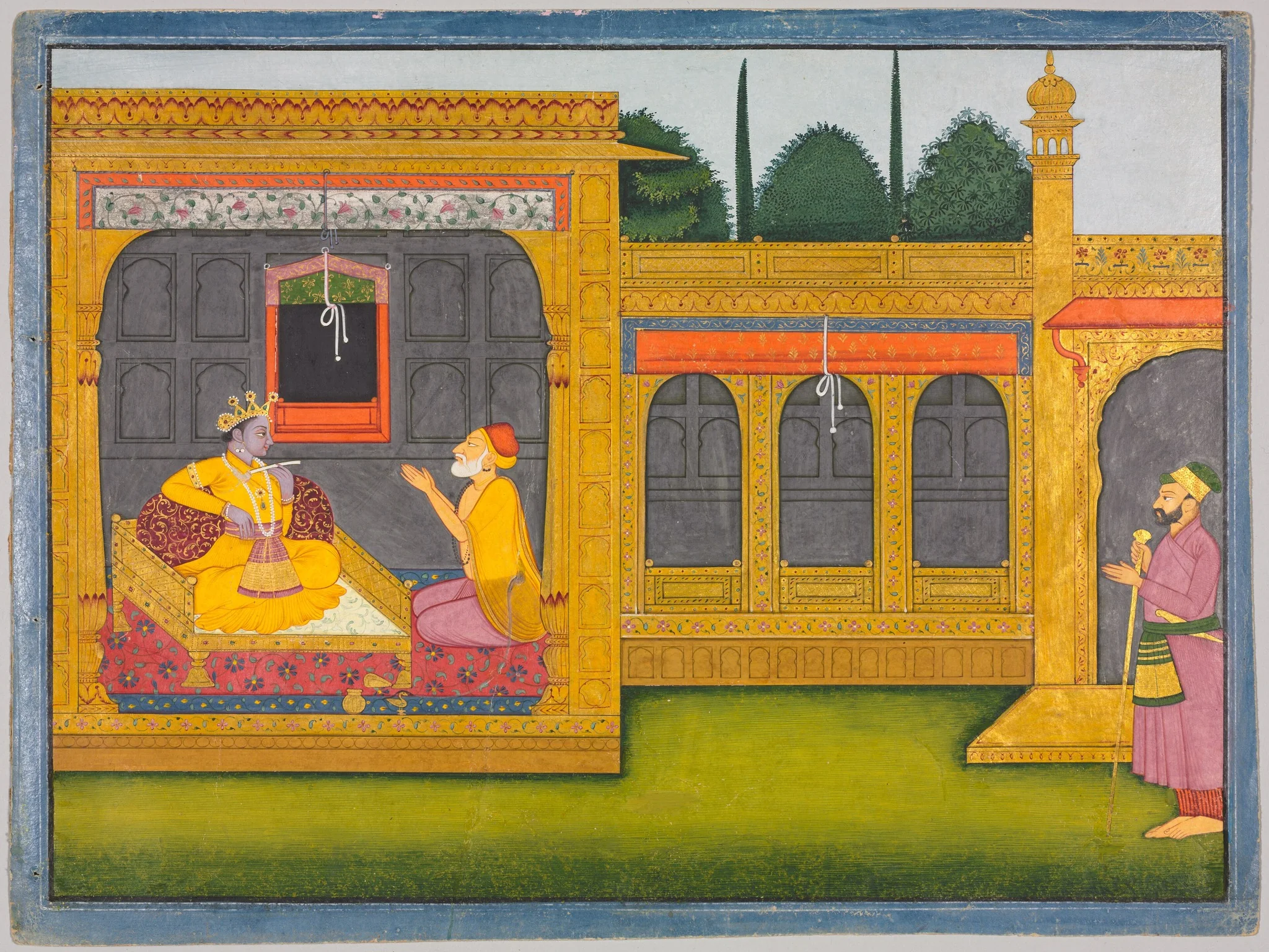 The Marriage of Rukmini [Mangal], detail