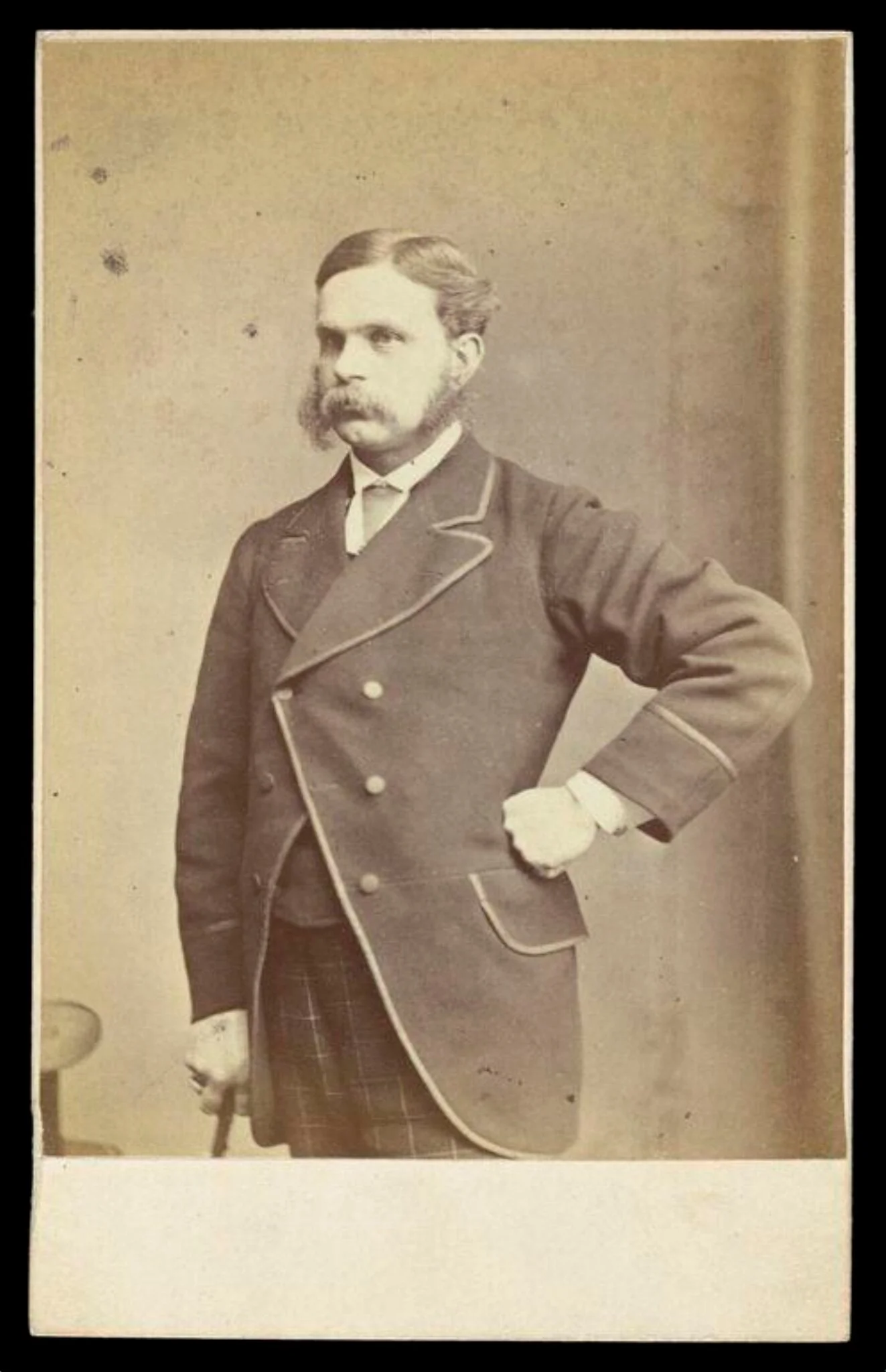 A portrait of 'Marcus Mercer', detail