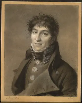 Portrait of a Man, by Jean-Baptiste Jacques Augustin, 1800