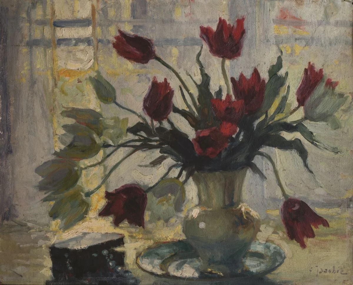 Flori (lalele), detail