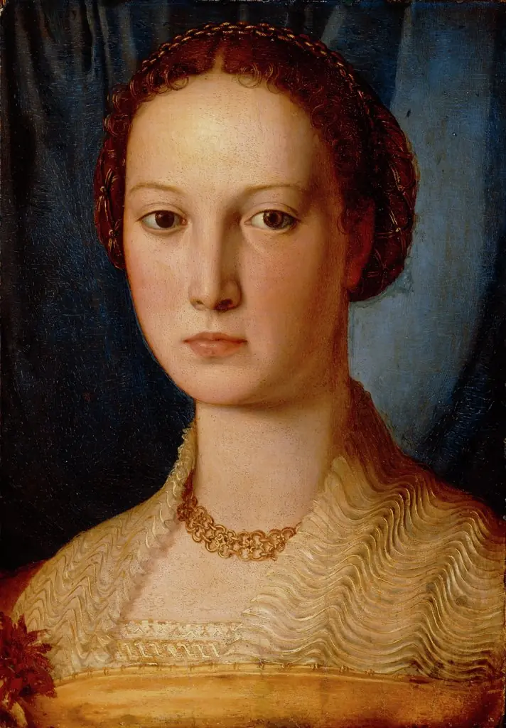 Costanza da Sommaia, by Bronzino, unspecified, 1540
