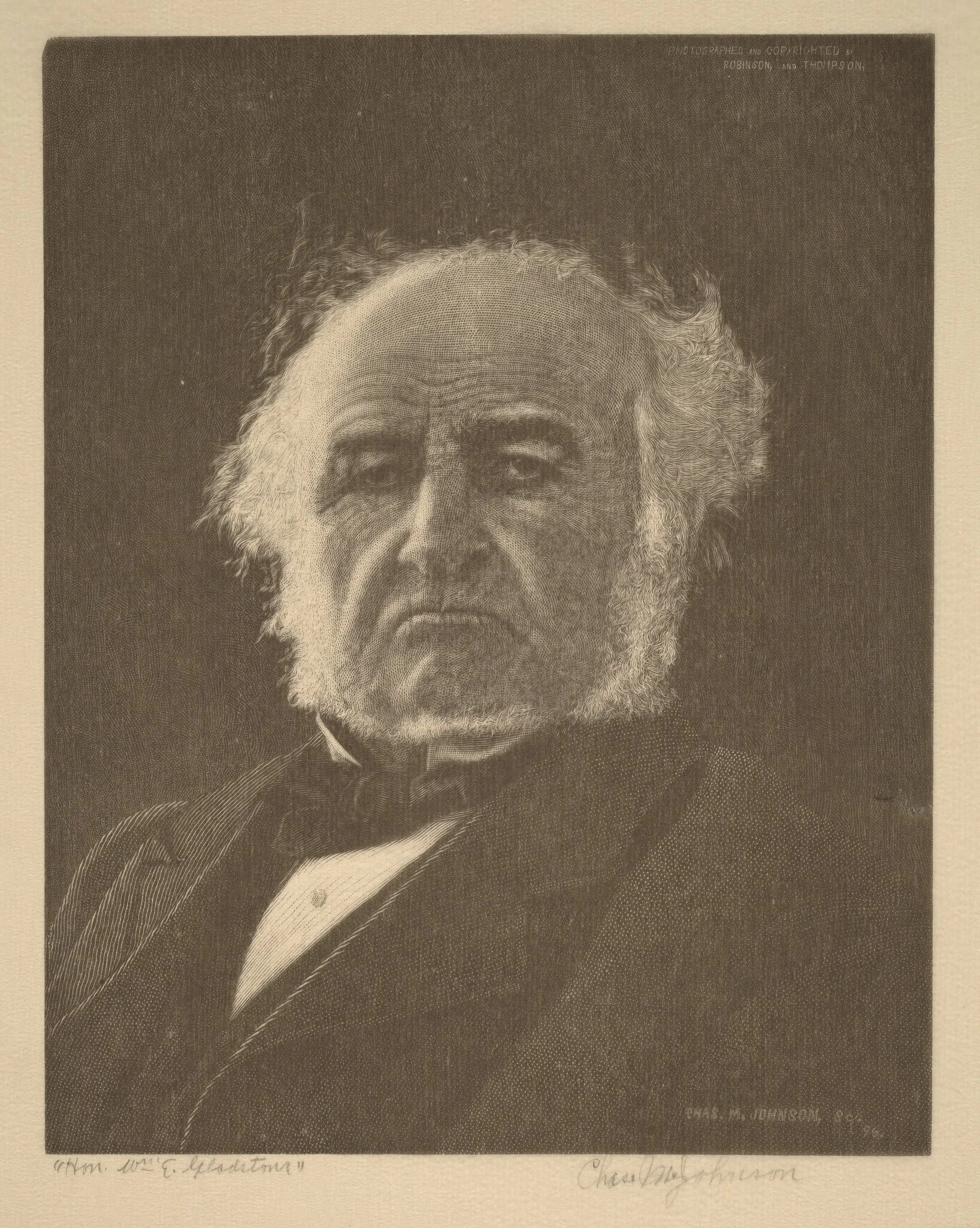 William Gladstone, detail