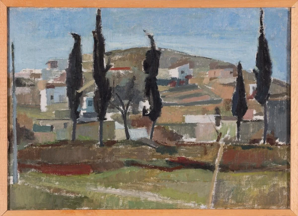 Landscape: Galatsi, detail