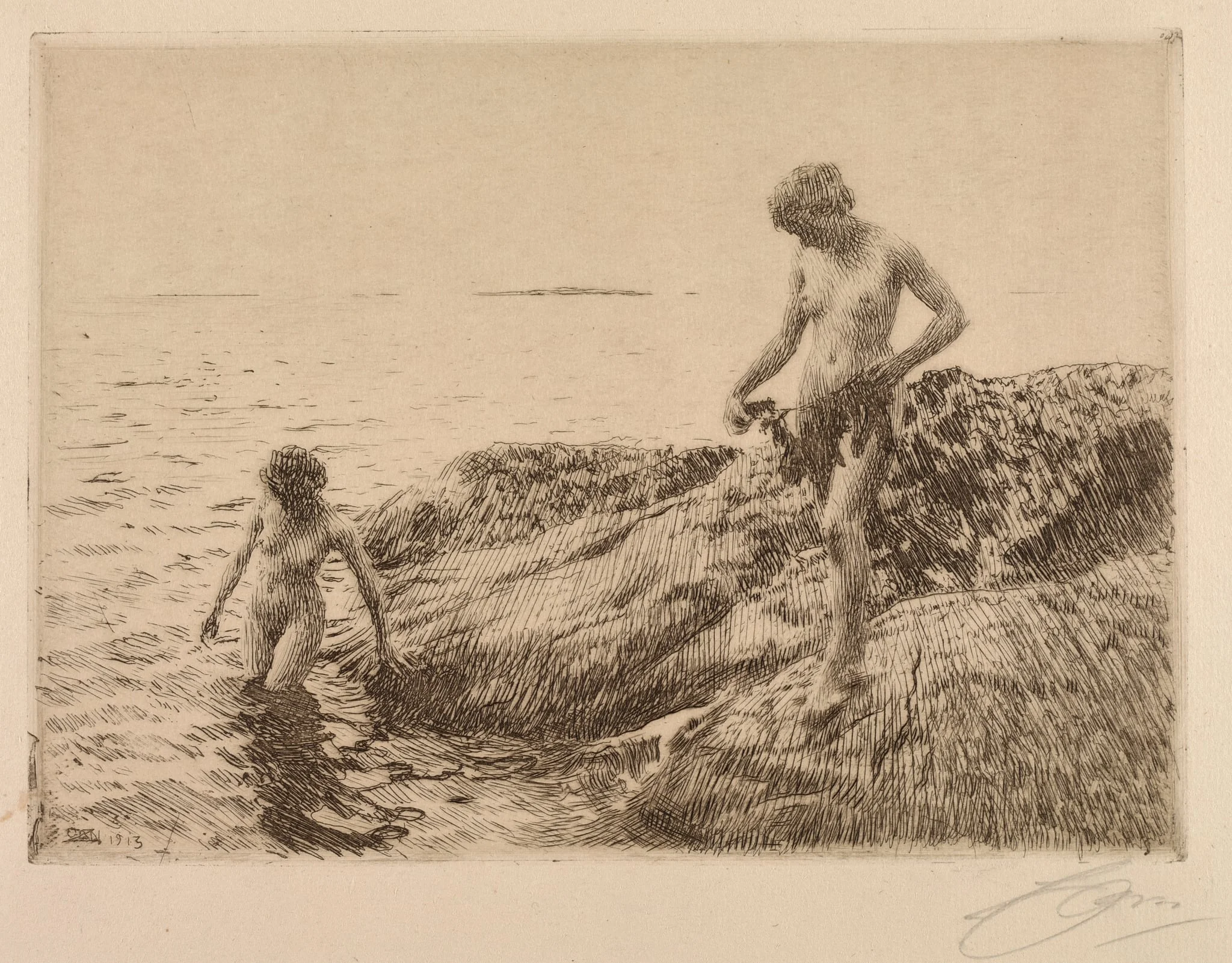 Seaward Skerries, detail