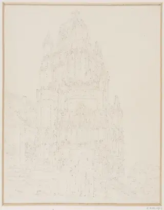 St. Mary Redcliffe, Bristol, by J.M.W. Turner, 1795