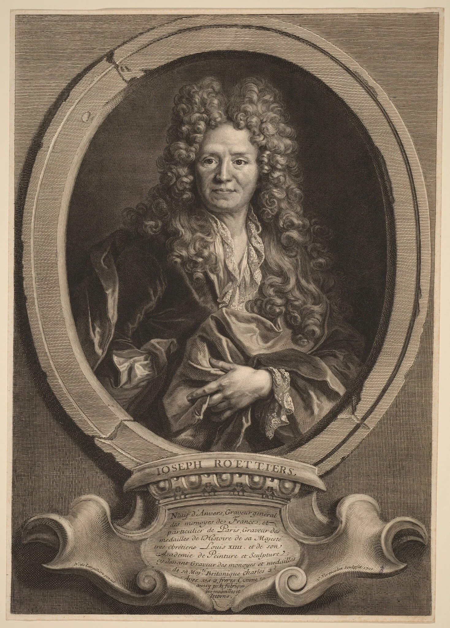Joseph Roettiers, detail