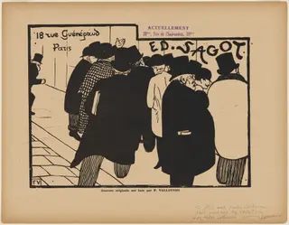 Sagot, by Félix Vallotton, ink, 1892