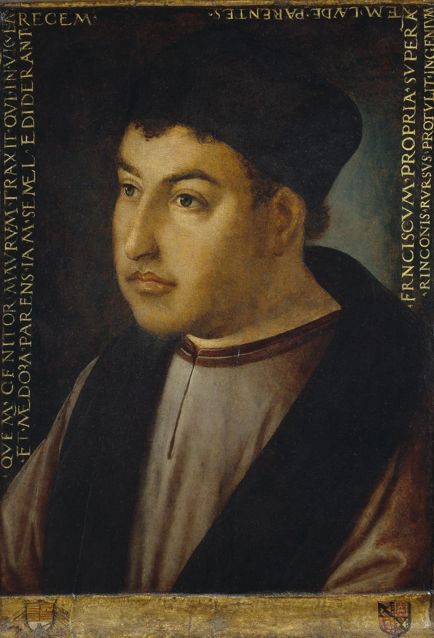Don Francisco Fernández de Córdoba y Mendoza, detail