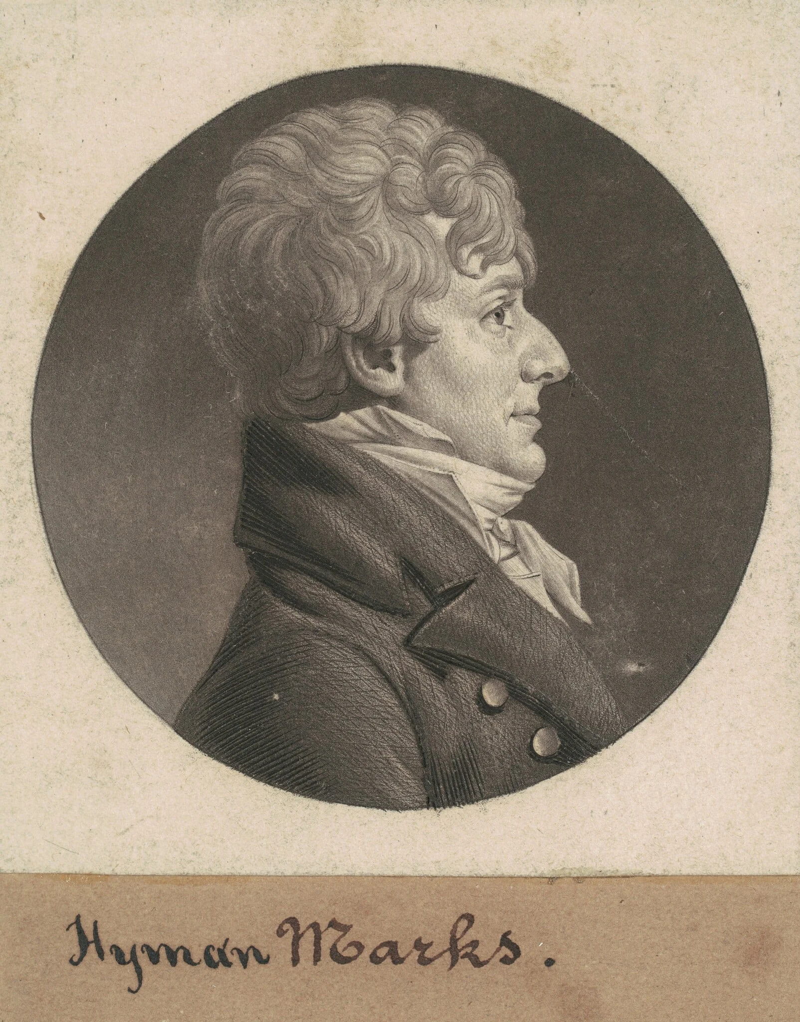 Hyman Marks, detail