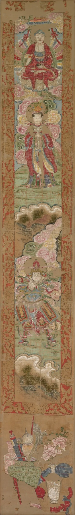 Buddhist Panel, detail