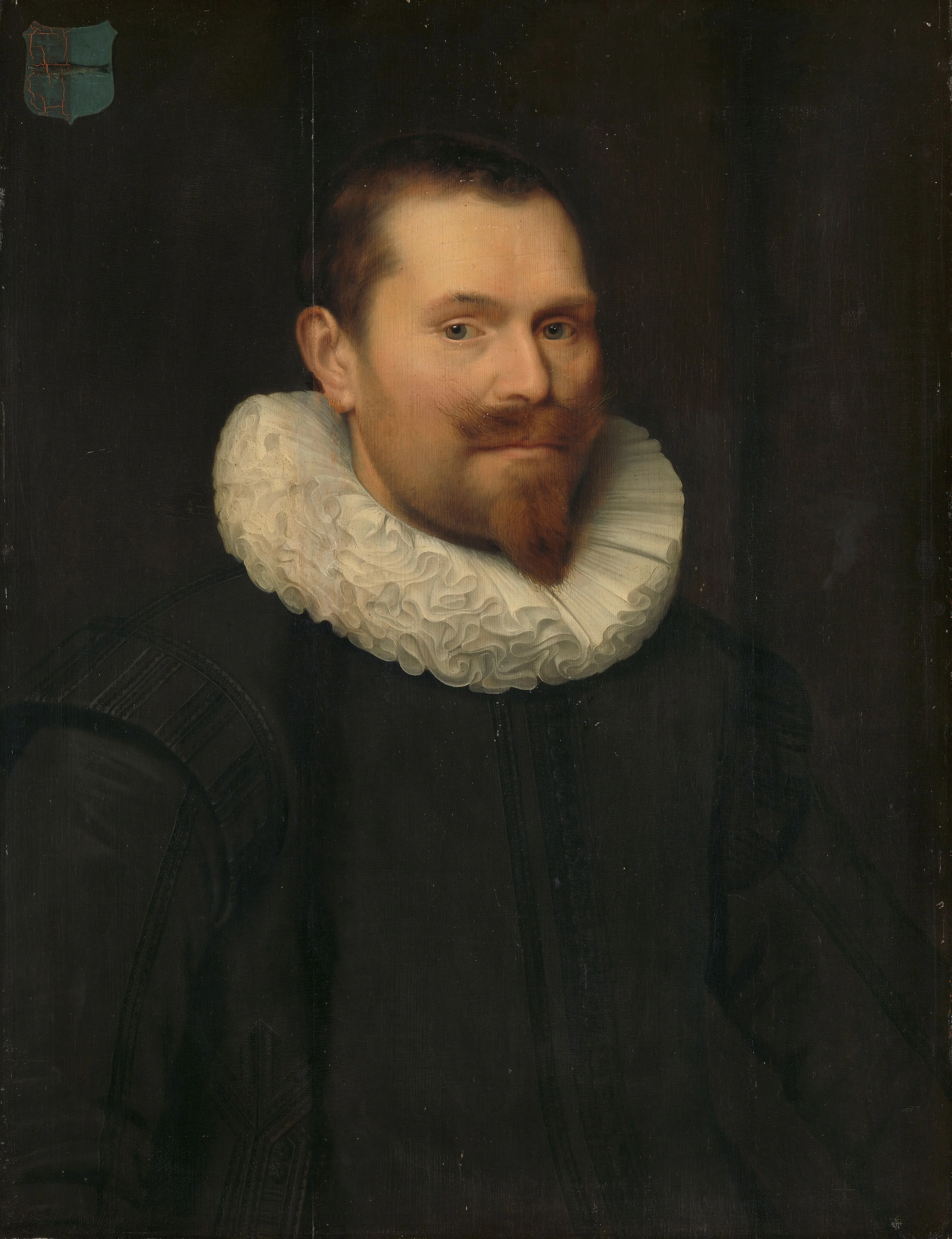 Portrait of a man, detail