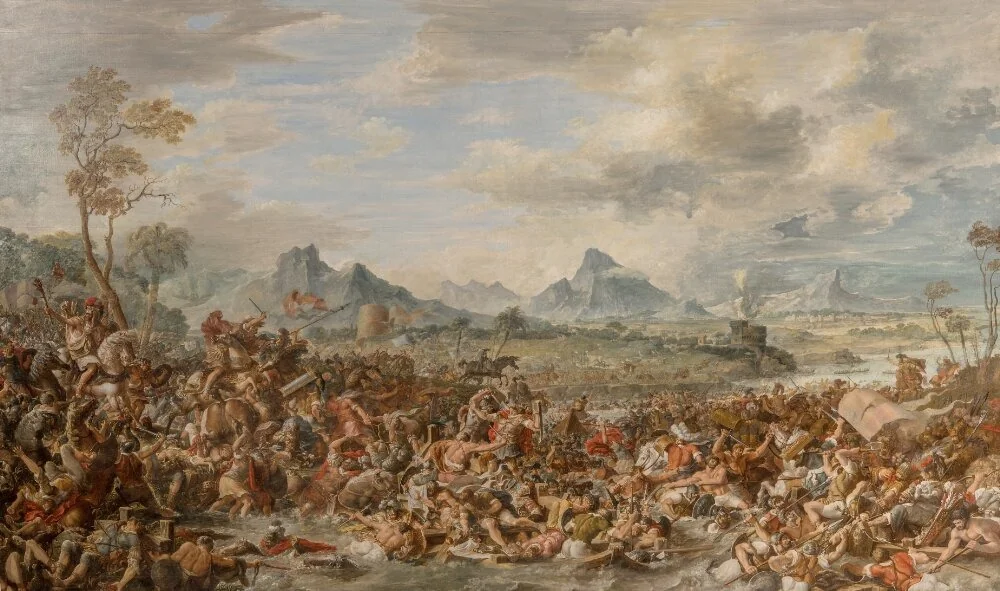 Victory of the Crotonians over the Sybarites, detail