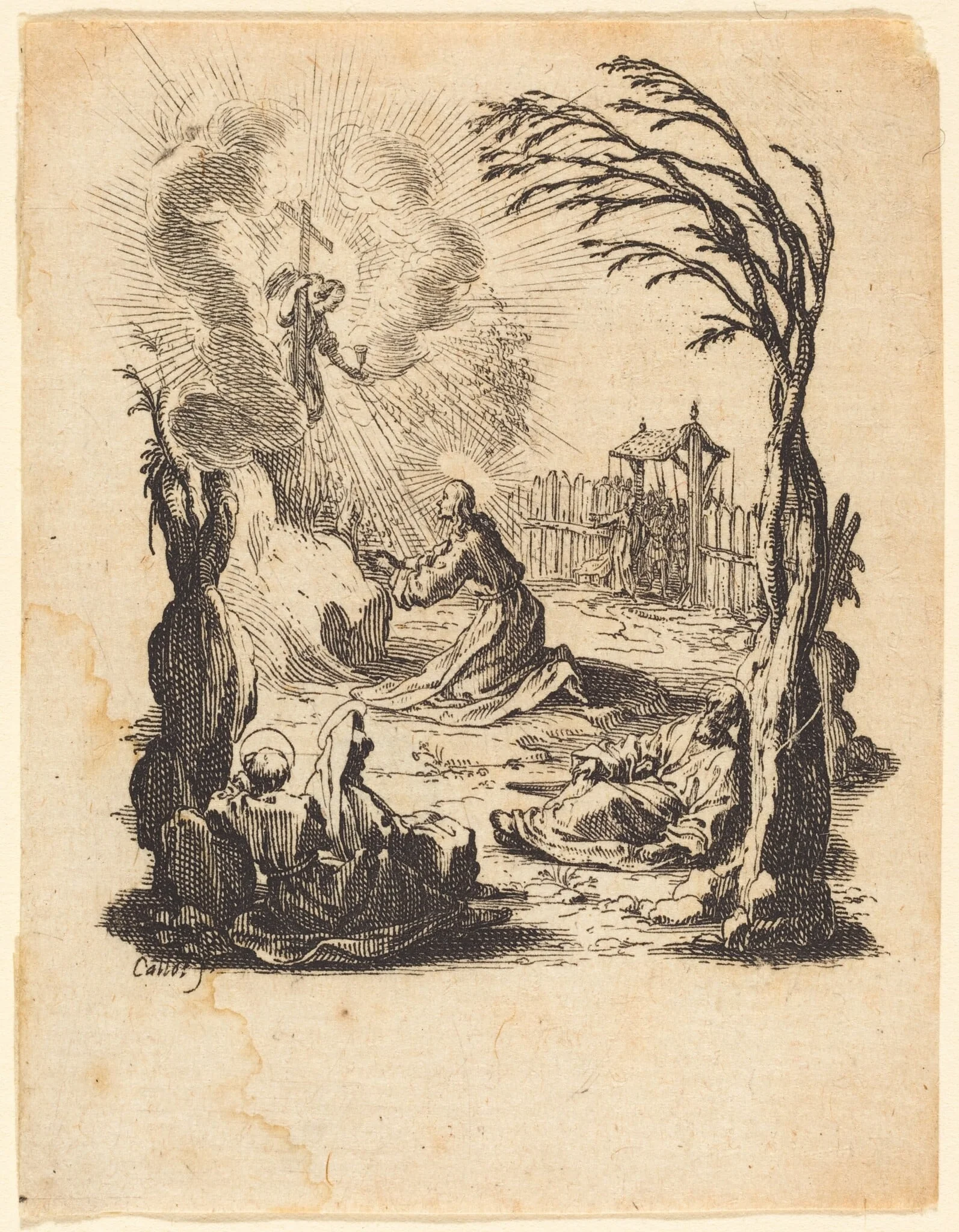 The Agony in the Garden, detail