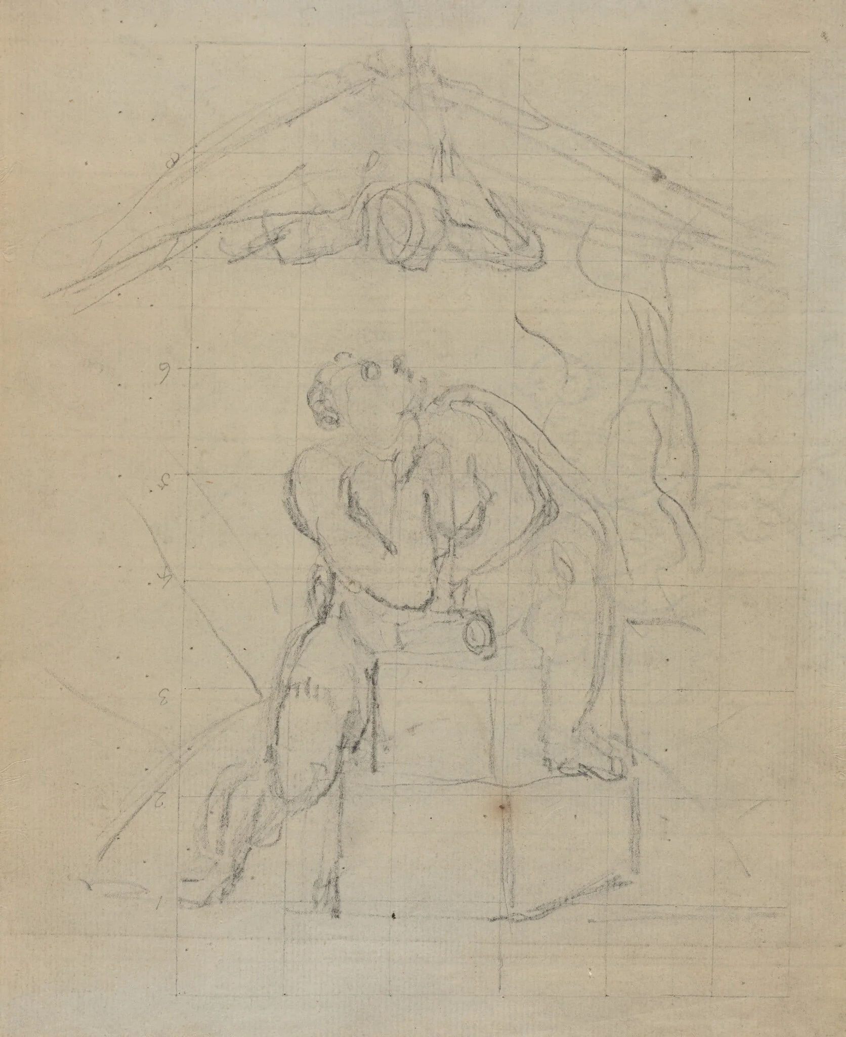 Los and His Spectre [verso], detail