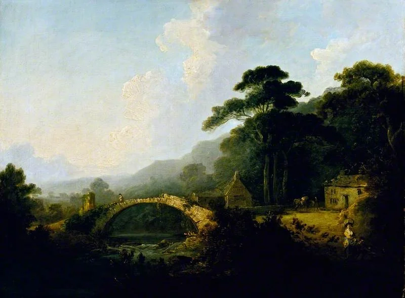 Rydal Bridge, Westmoreland, detail