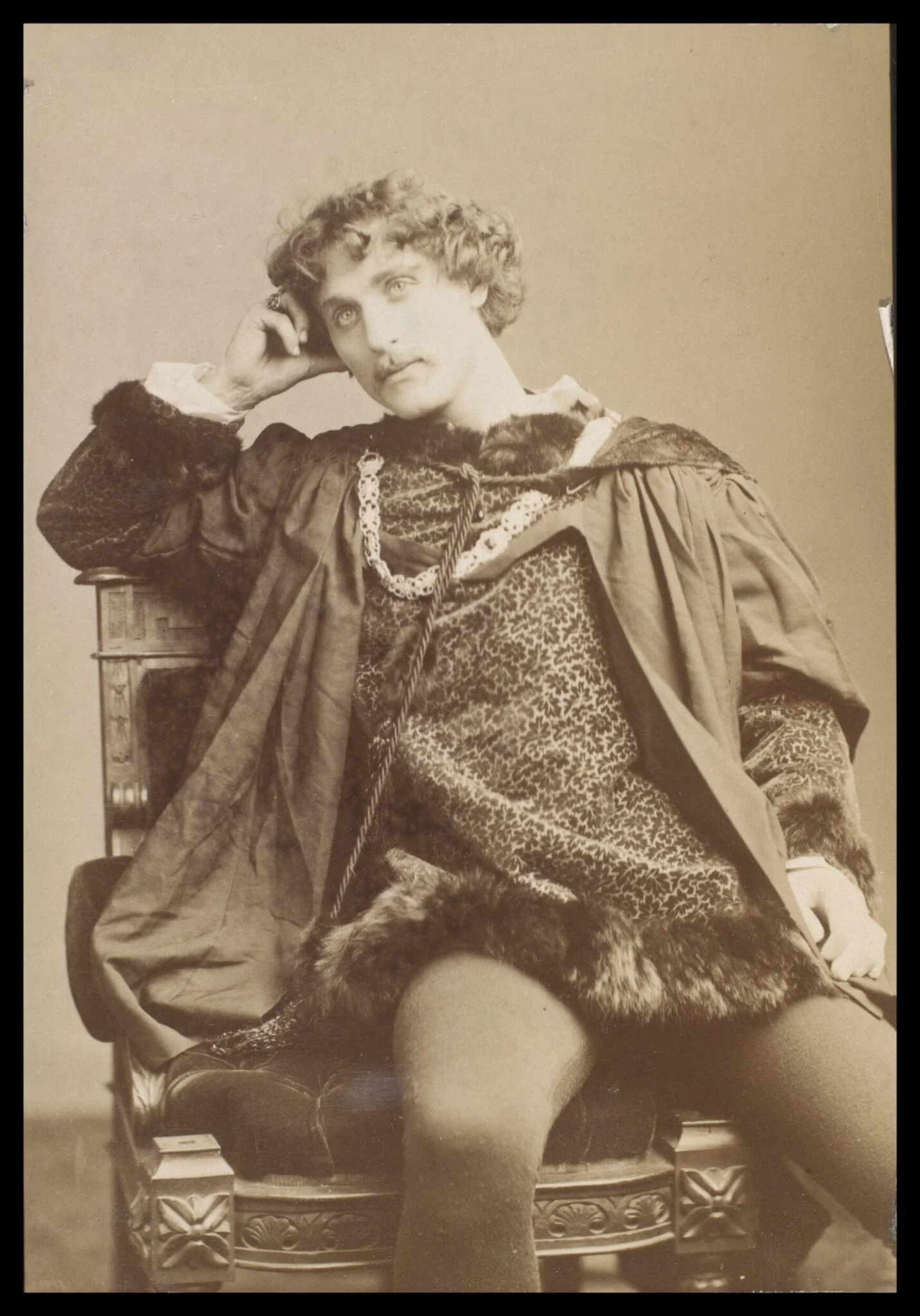 Guy Little Theatrical Photograph, detail
